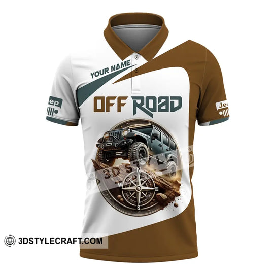 Unisex Shirt, Custom Name Jeep Gladiator Shirt, Jeep  Polo Long Sleeve Shirt style option 4