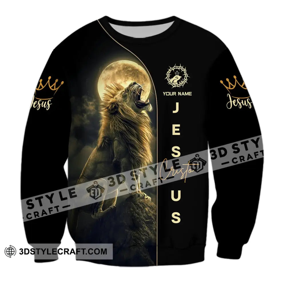 Unisex Shirt - Custom Name Jesus Crusto Long Sleeve / S T-Shirt