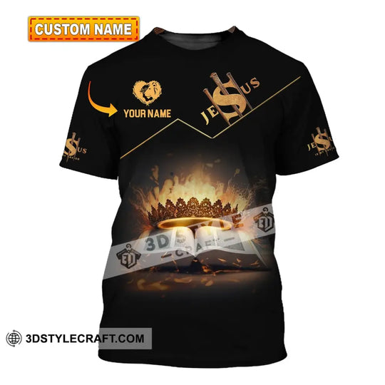 Unisex Shirt - Custom Name Jesus Is My Savior Shirt style option 1