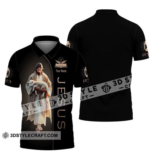 Unisex Shirt, Custom Name Jesus Shirt, Jesus Love Hoodie Shirt Polo Long Sleeve, Gift for Christian style option 4