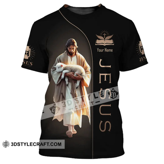 Unisex Shirt, Custom Name Jesus Shirt, Jesus Love Hoodie Shirt Polo Long Sleeve, Gift for Christian style option 2