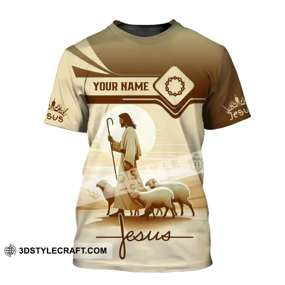 Unisex Shirt - Custom Name Jesus Saving T-Shirt / S T-Shirt