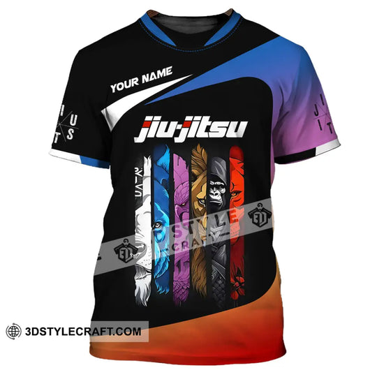 Unisex Shirt, Custom Name Jiujitsu Shirt, Jiujitsu Lover Gift style option 2