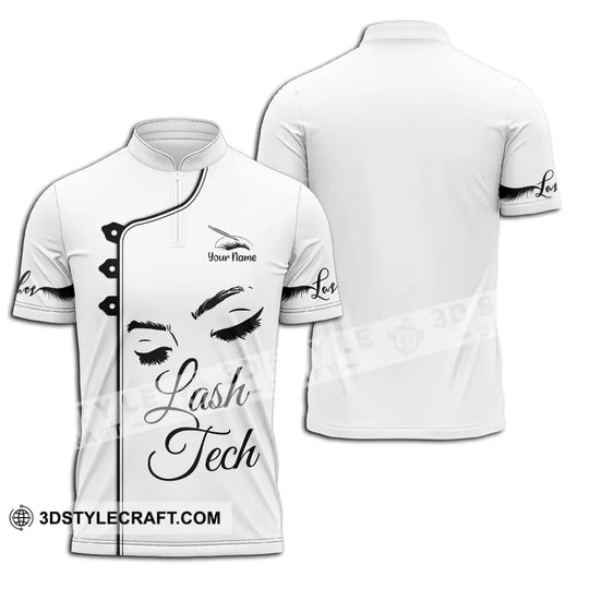Unisex Shirt - Custom Name Lash Teach Light Shirt style option 2