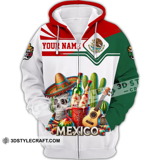 Unisex Shirt, Custom Name Mexico Shirt, Mexico Lover Polo Long Sleeve Shirt, Mexican Gift style option 3