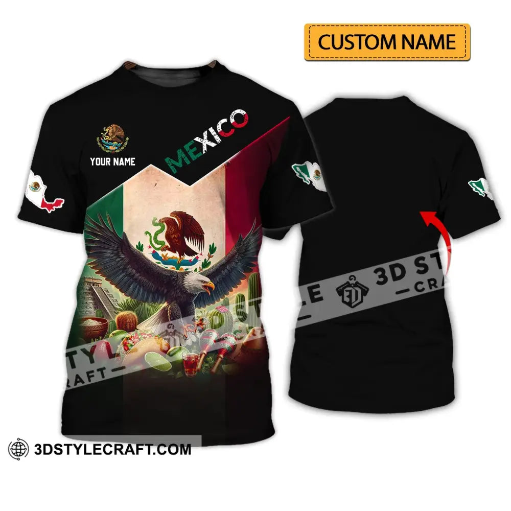 Unisex Shirt - Custom Name Mexico National Team T-Shirt