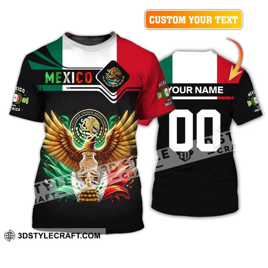 Unisex Shirt, Custom Name Mexico Shirt, Mexico Polo Long Sleeve, Shirt for Mexican style option 2