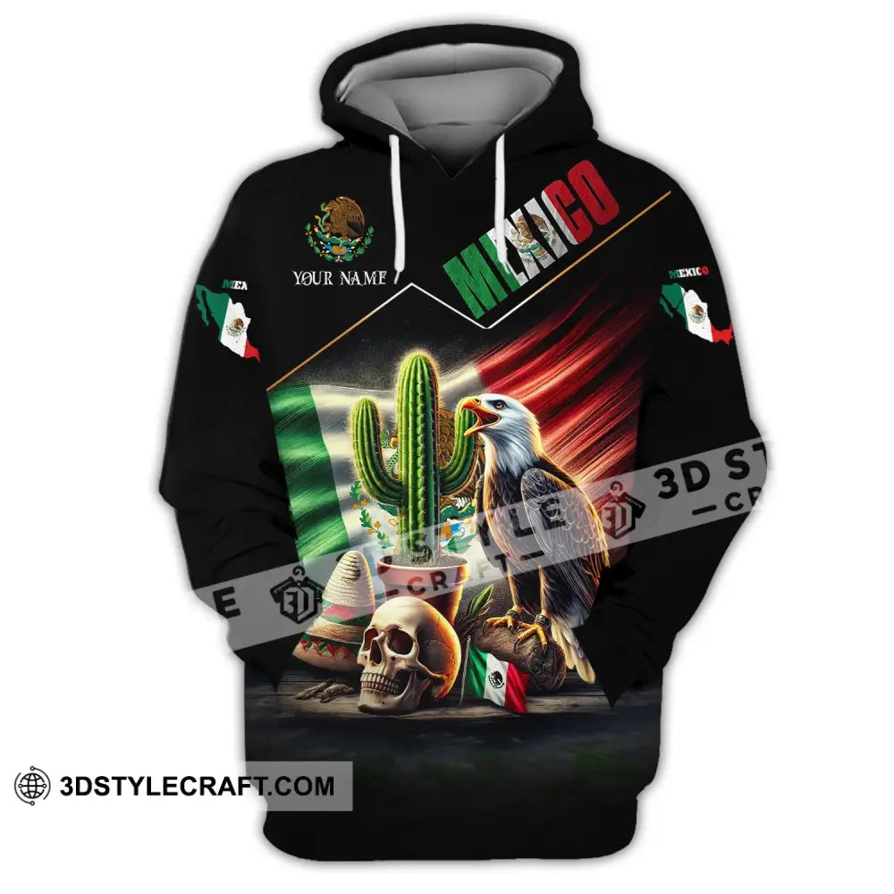 Unisex Shirt Custom Name Mexico Polo Long Sleeve Gift Hoodie / S T-Shirt