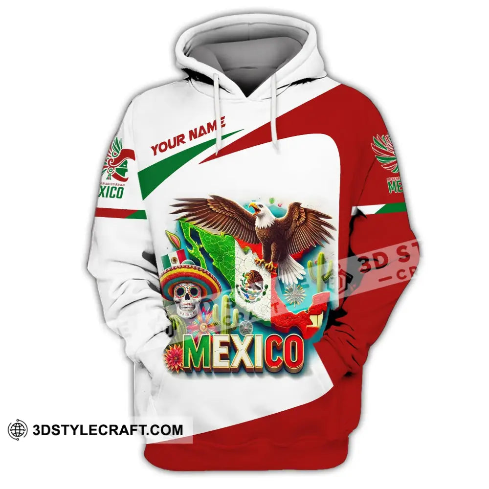 Unisex Shirt Custom Name Mexico Proud Polo Long Sleeve Gift Hoodie / S T-Shirt