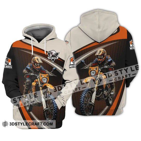 Unisex Shirt - Custom Name Motocross Shirt Racing Player style option 3