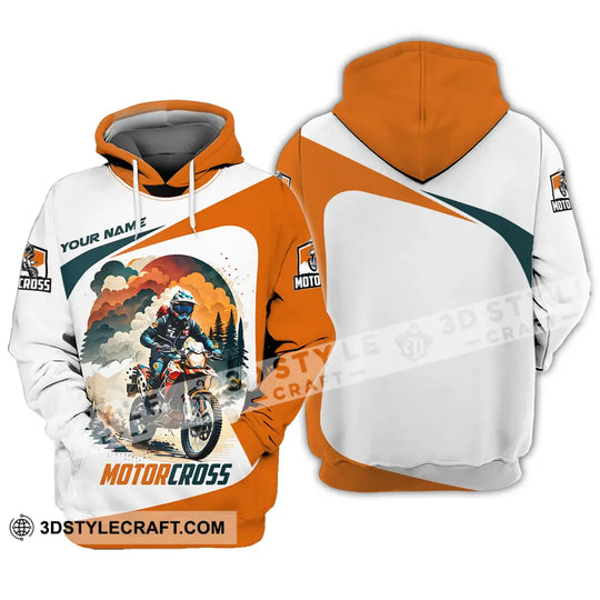 Unisex Shirt - Custom Name Motocross Sport Shirt, Cross The Forest style option 3