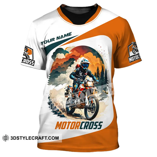 Unisex Shirt - Custom Name Motocross Sport Cross The Forest T-Shirt / S T-Shirt