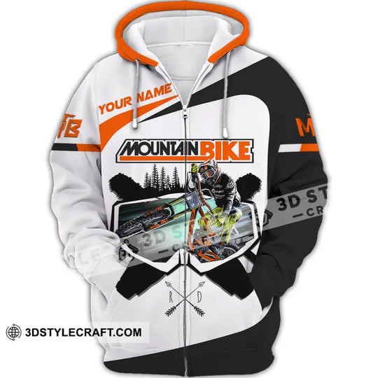 Unisex Shirt - Custom Name Mountain Bike Shirt For Player, Cool Icon style option 2