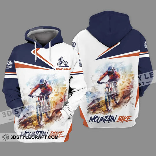 Unisex Shirt - Custom Name Mountain Bike Shirt, Mountain Bike Player style option 3