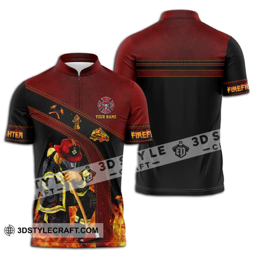 Unisex Shirt - Custom Name Shirt, Patriot Day 911 Firefighter style option 2