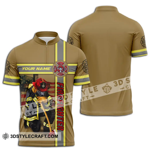 Unisex Shirt - Custom Name Patriot Day 911 Shirt, Firefighter style option 2
