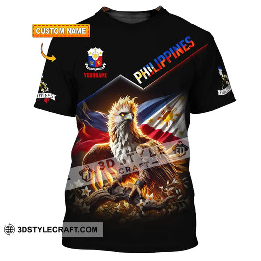 Unisex Shirt Custom Name Philippines Lover Gift T-Shirt