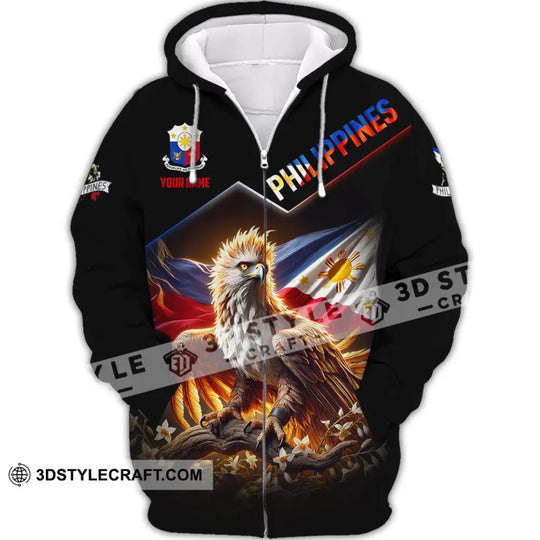 Unisex Shirt, Custom Name Philippines Shirt, Philippines Lover Gift style option 3