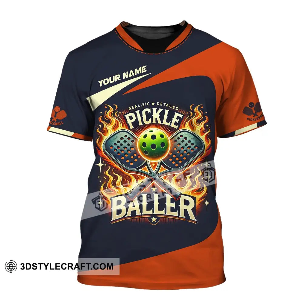 Unisex Shirt Custom Name Pickleball T-Shirt For Club Gift Players / S T-Shirt