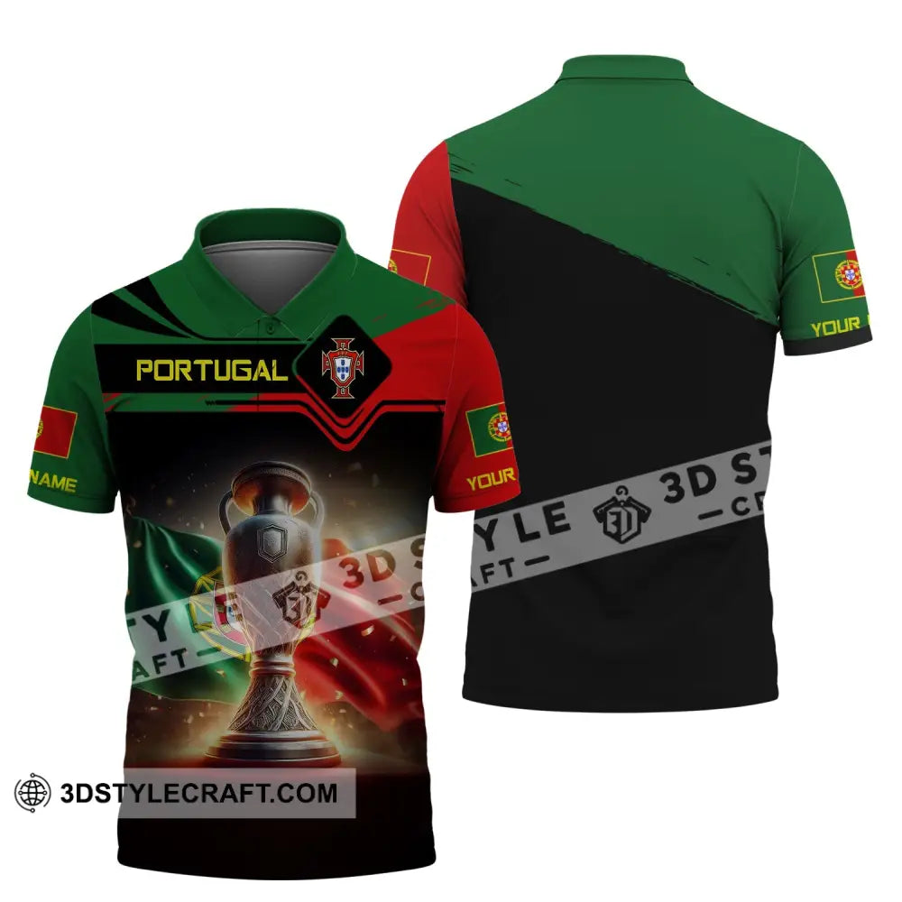 Unisex Shirt Custom Name Portugal Pride Gift Polo / S T-Shirt