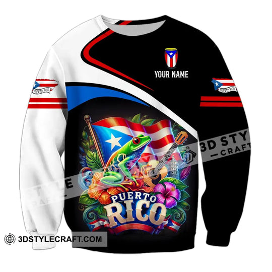 Unisex Shirt - Custom Name Puerto Rico Shirt style option 4