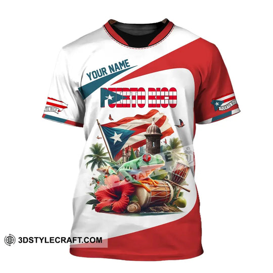 Unisex Shirt, Custom Name Puerto Rico Shirt, Puerto Rico Polo Long Sleeve, Puerto Rico Gift style option 2