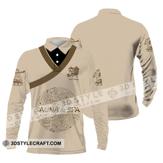 Unisex Shirt - Custom Name Shirt Sauna And Spa style option 3