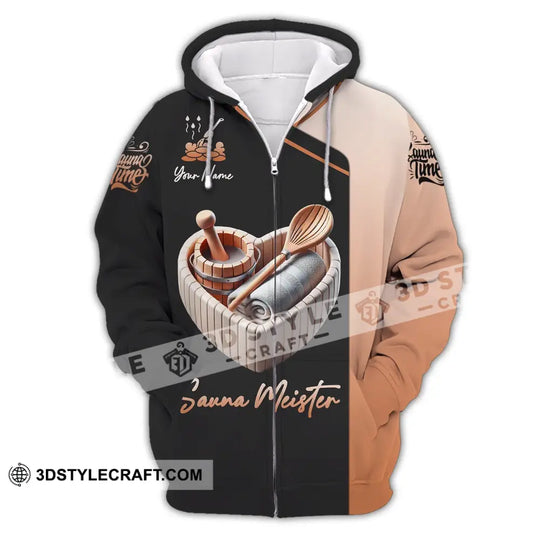 Unisex Shirt - Custom Name Shirt Sauna Meister style option 3