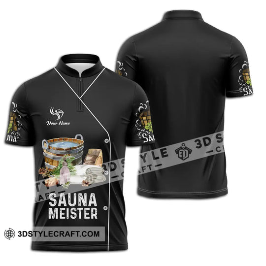 Unisex Shirt - Custom Name Shirt Sauna Meister style option 2