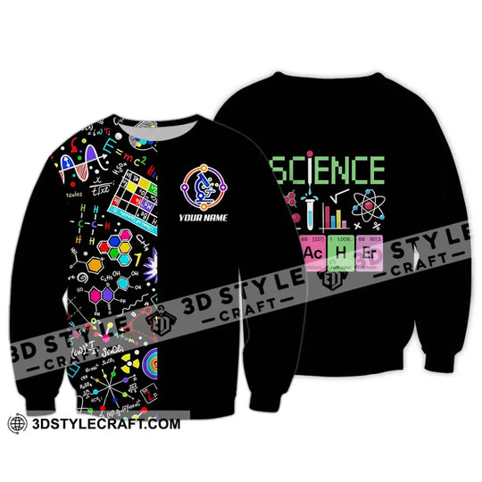 Unisex Shirt - Custom Name Science Shirt style option 4