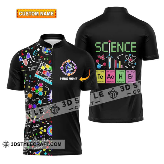 Unisex Shirt - Custom Name Science Shirt style option 1