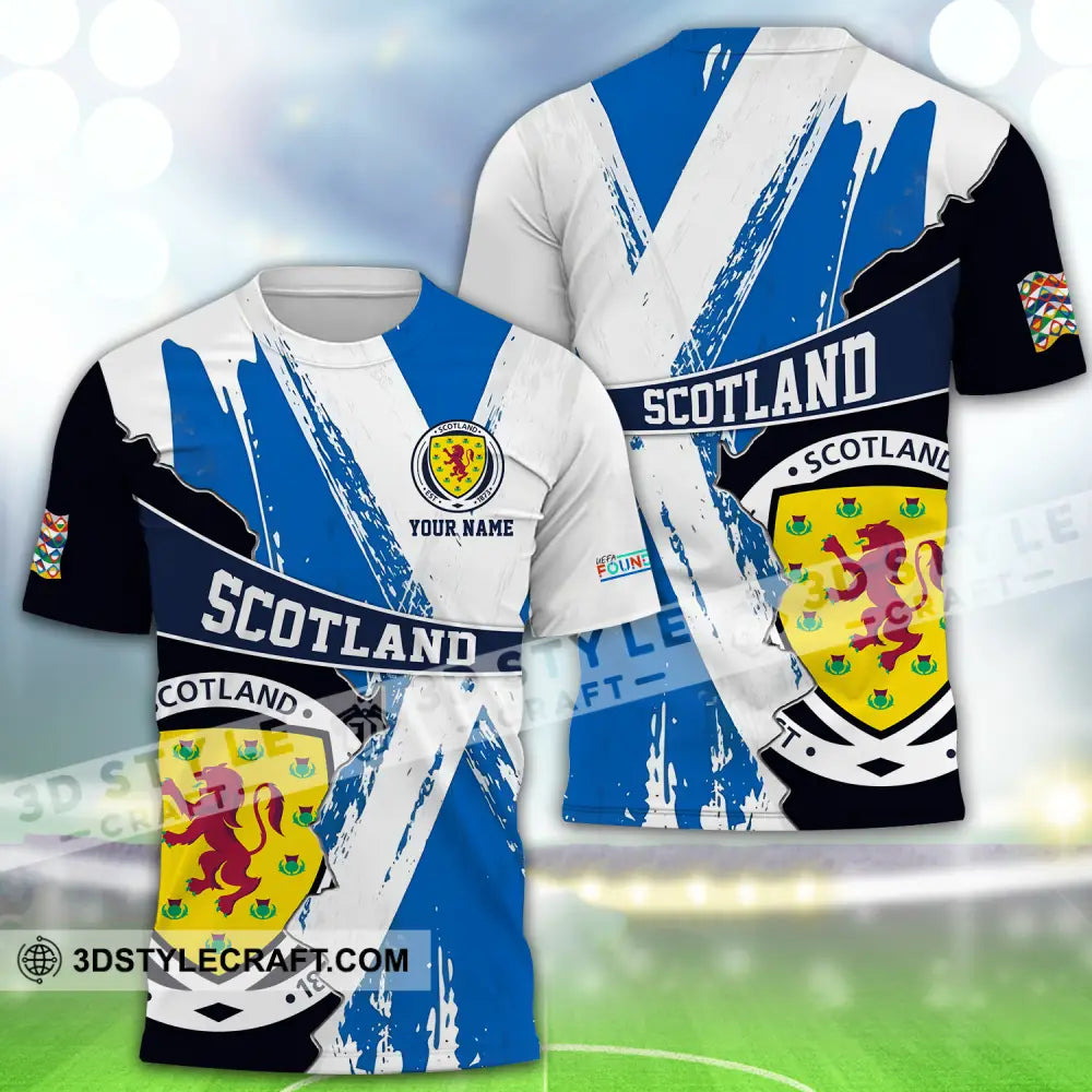 Unisex Shirt - Custom Name Scotland Est.1983 Euro 2024 T-Shirt / S T-Shirt