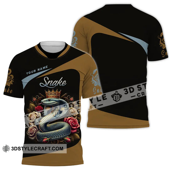 Unisex Shirt - Custom Name Shirt Snake style option 2