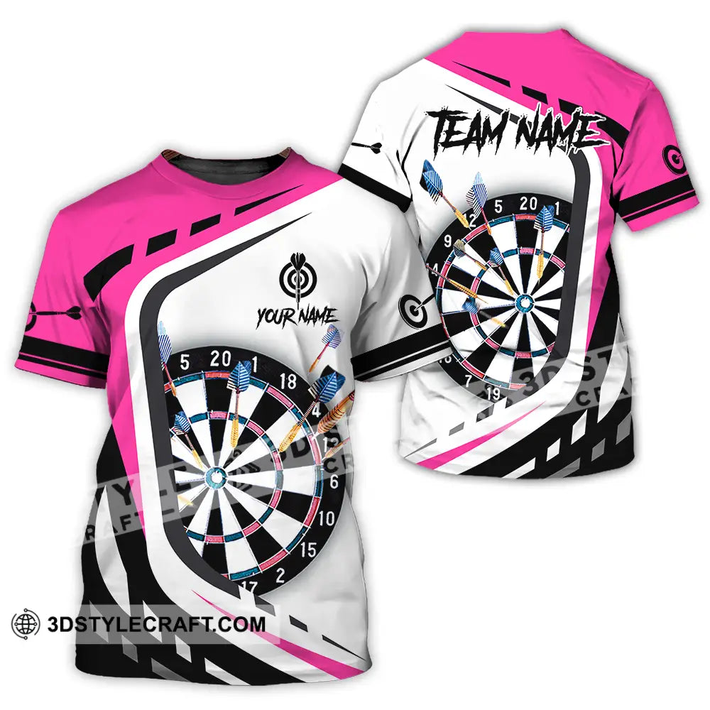 Unisex Shirt - Custom Name Sport Darts Player T-Shirt / S T-Shirt