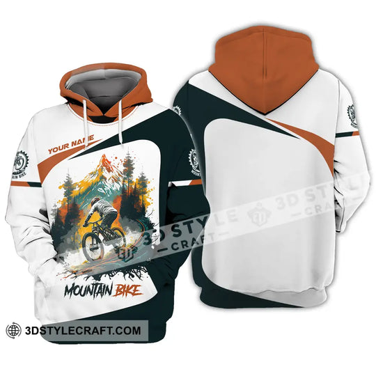 Unisex Shirt - Custom Name Sport Shirt, Mountain Bike Lover style option 3