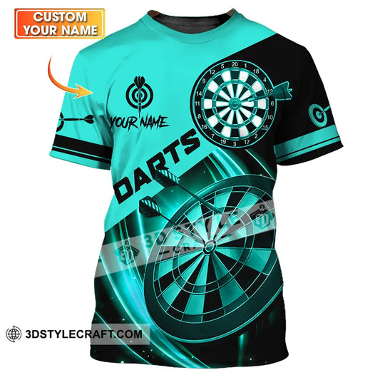 Unisex Shirt - Custom Name Sport Technology Darts Player T-Shirt