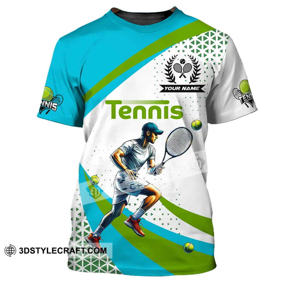 Unisex Shirt - Custom Name Sport Tennis Lover T-Shirt / S T-Shirt