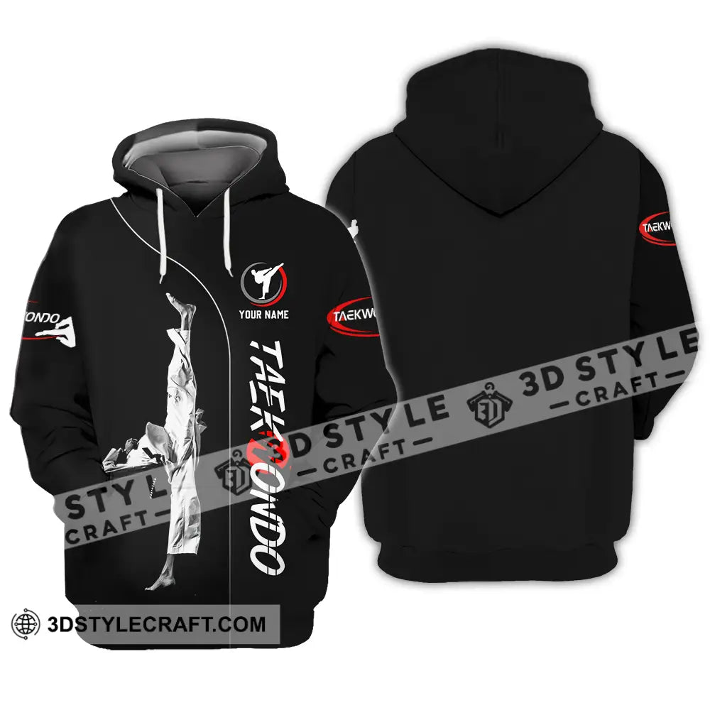 Unisex Shirt - Custom Name Taekwondo Hoodie / S T-Shirt