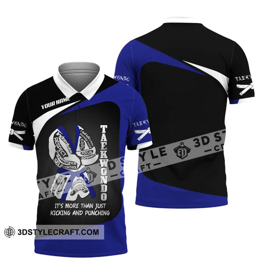 Unisex Shirt, Custom Name Taekwondo Shirt, Taekwondo Lover Gift style option 4