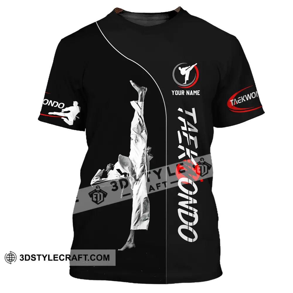 Unisex Shirt - Custom Name Taekwondo T-Shirt / S T-Shirt