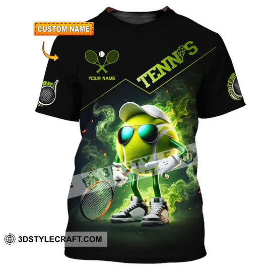 Unisex Shirt, Custom Name Tennis Shirt, Tennis Christmas Gift style option 1