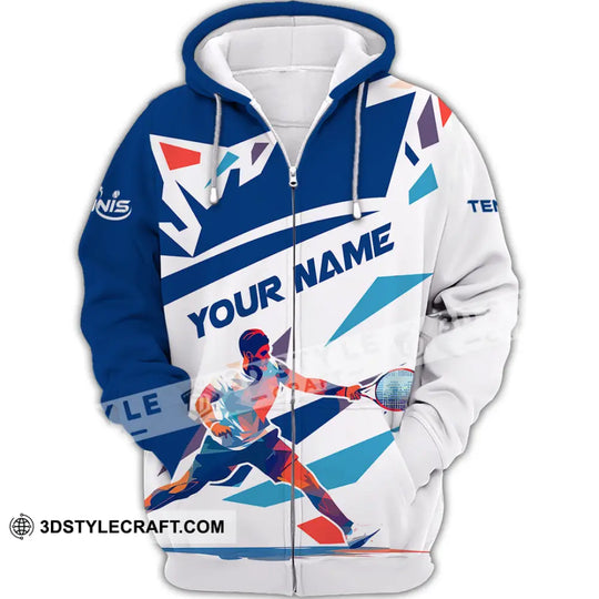 Unisex Shirt - Custom Name Tennis Shirt For Player style option 2