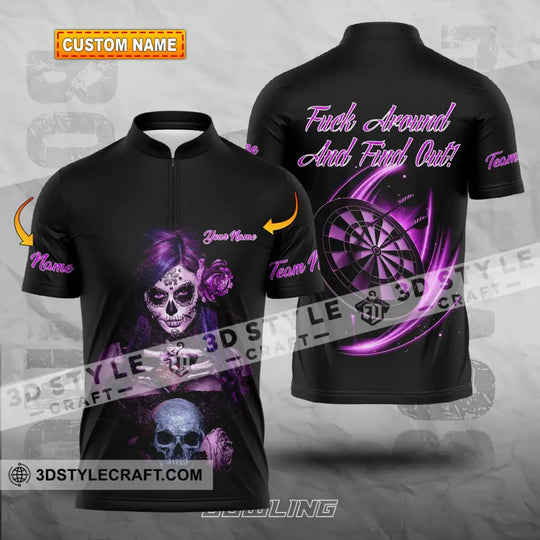 Unisex Shirt - Custom Name Witch Darts Shirt style option 1