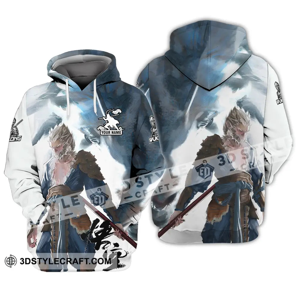 Unisex Shirt - Custom Name Wukong In The Clouds Hoodie / S T-Shirt