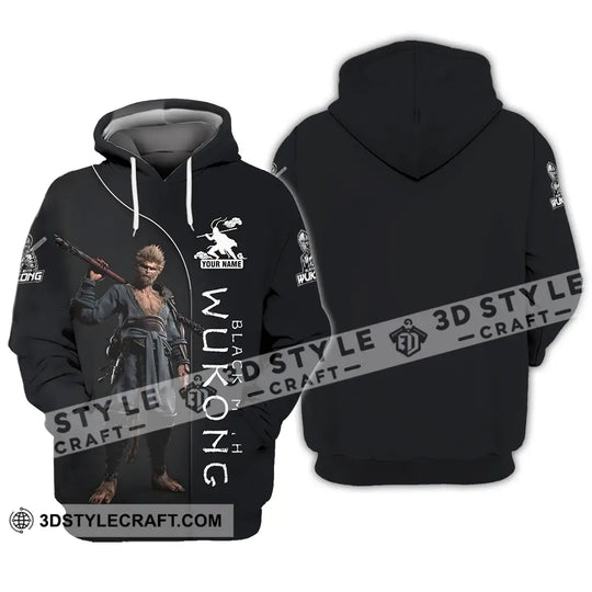 Unisex Shirt - Custom Name Wukong Shirt Myth Wukong style option 3