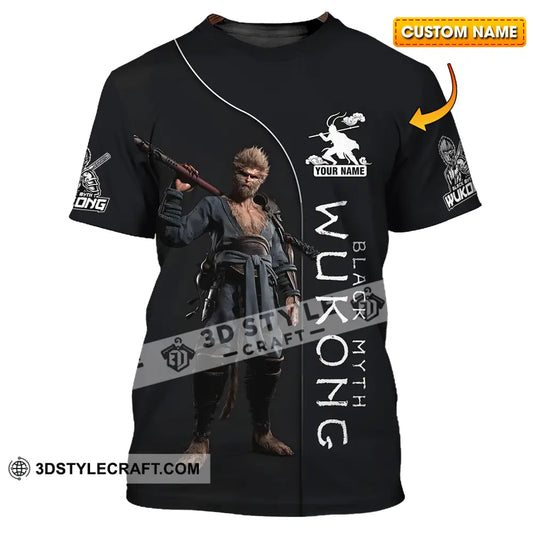 Unisex Shirt - Custom Name Wukong Myth T-Shirt