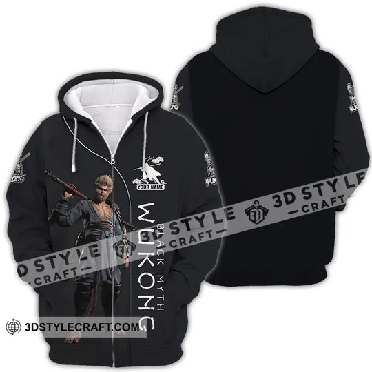 Unisex Shirt - Custom Name Wukong Shirt Myth Wukong style option 4