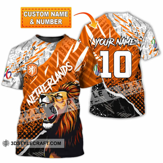 Unisex Shirt - Custom Netherlands 3D Shirt T-shirt