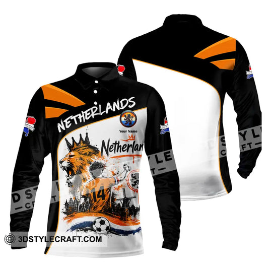 Unisex Shirt - Custom Netherlands Shirt style option 4