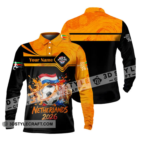 Unisex Shirt - Custom Netherlands Shirt style option 4